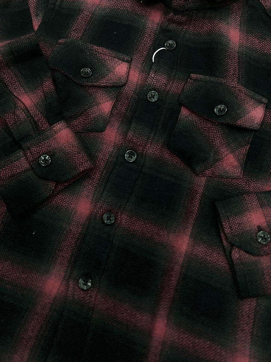 Red Mooze & Green Flannel checks Dad & Son Combo