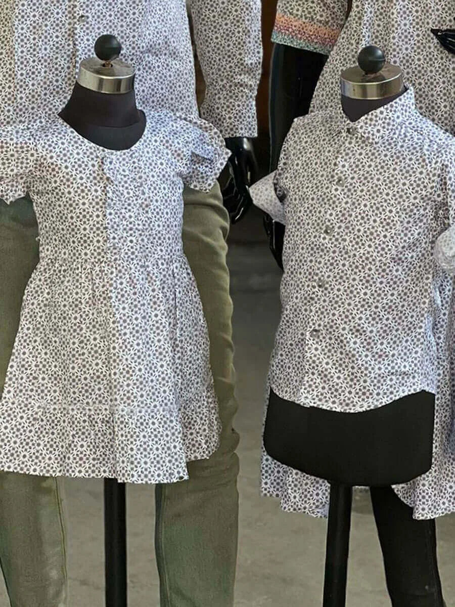 White Seamless Print