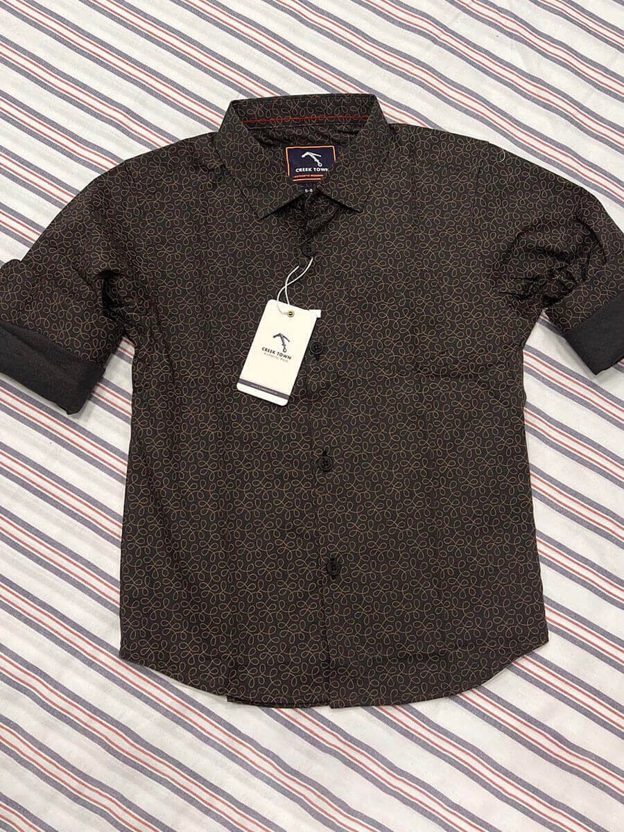 Kolam Printed Shirt
