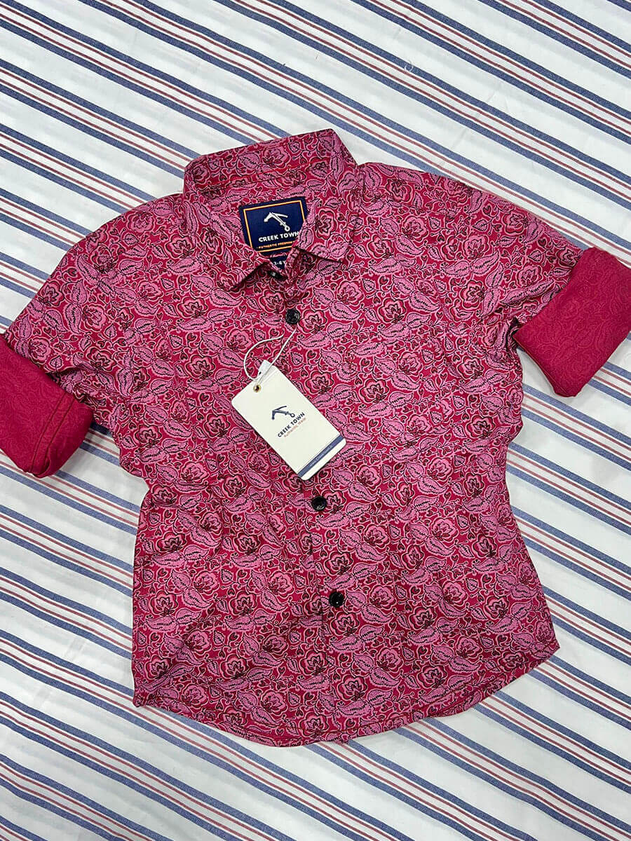 Scarlet Red Blooming Flower Print
