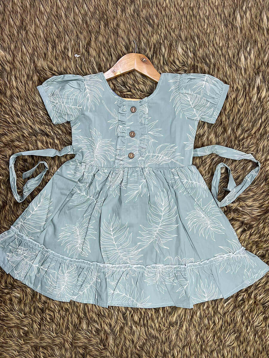 Dark Grey Flared Frock