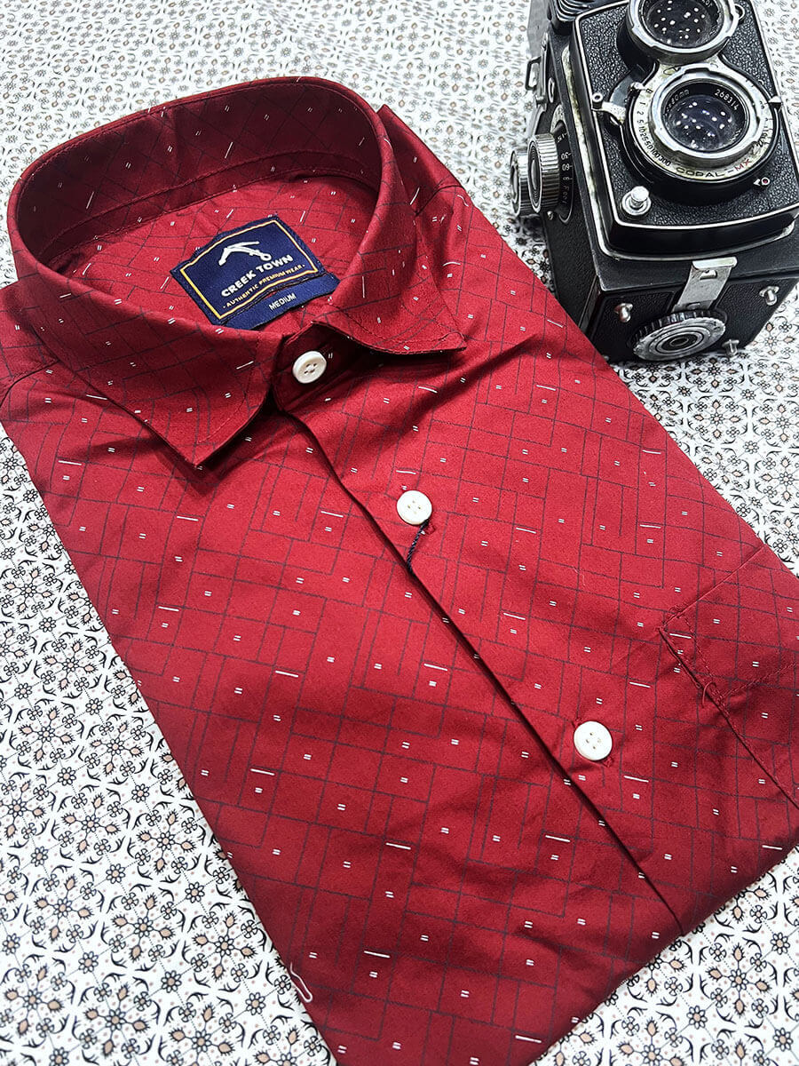 Geometric Zig Zag Pattern