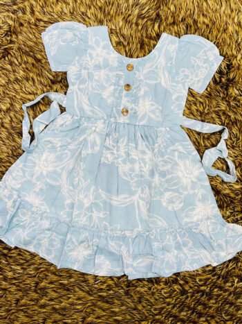 Light Blue Flared Frock