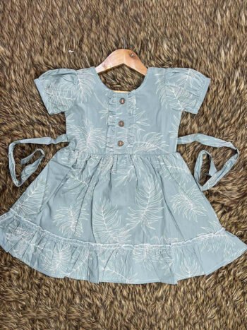 Dark Grey Flared Frock