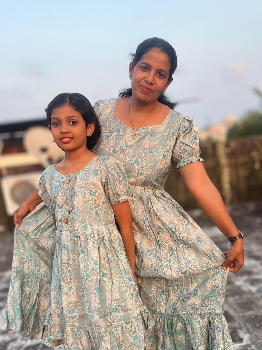 Mild Pistha Silk Modal Print Kurthi