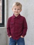Red Small Flannel checks