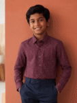 Maroon Small Box print