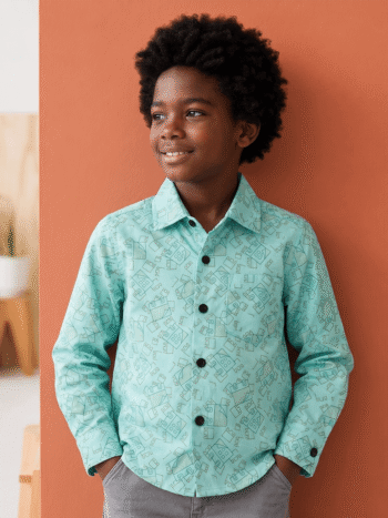 Dark Pistah diagonal print