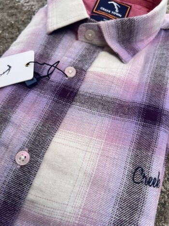 Purple big Checks