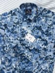 Blue floral pattern